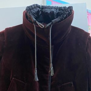 velvet Prada jacket